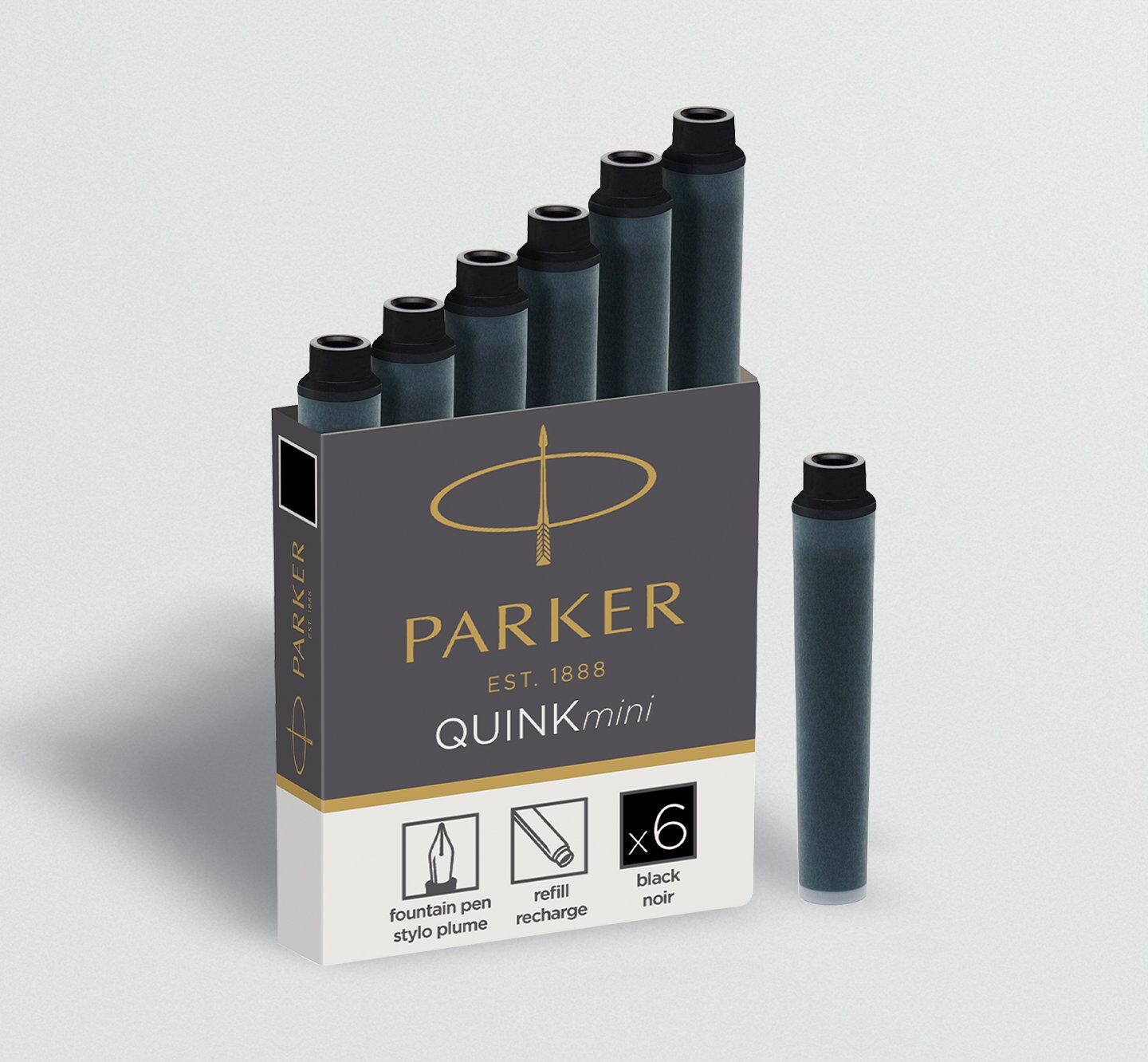 mini ink fountain pen refills